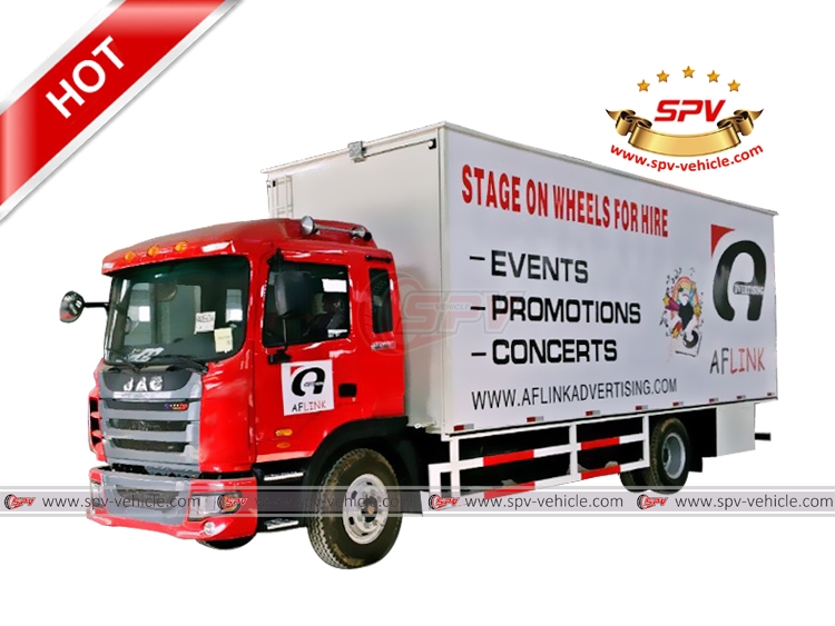 Mobile Stage Truck JAC